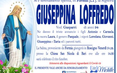 Giuseppina Loffredo 13/08/1928 07/12/2022